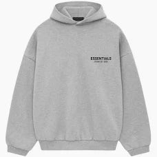 Fear of God Essentials Fleece Hoodie II "Light Heather Grey"