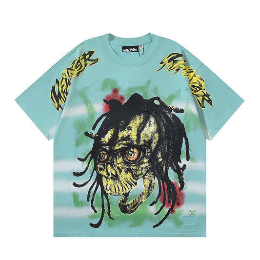 Hellstar Rasta Skull T-Shirt